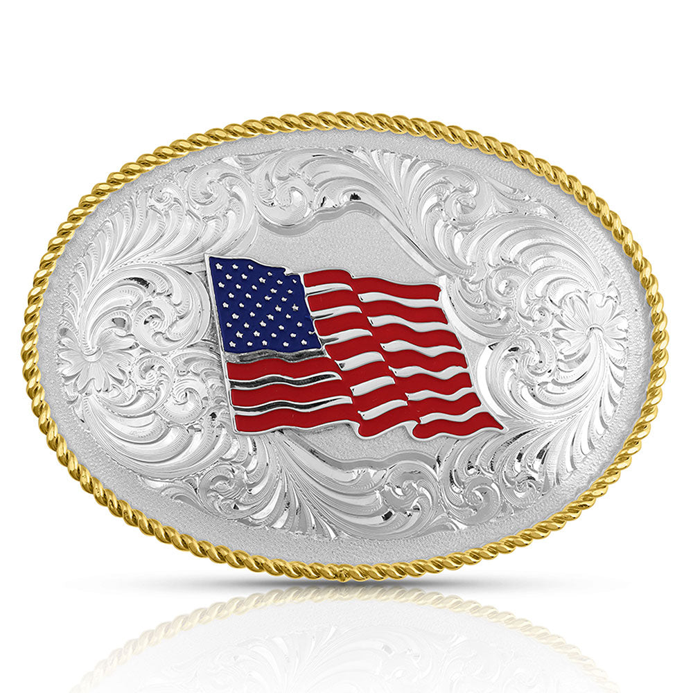 USA Flag Buckle