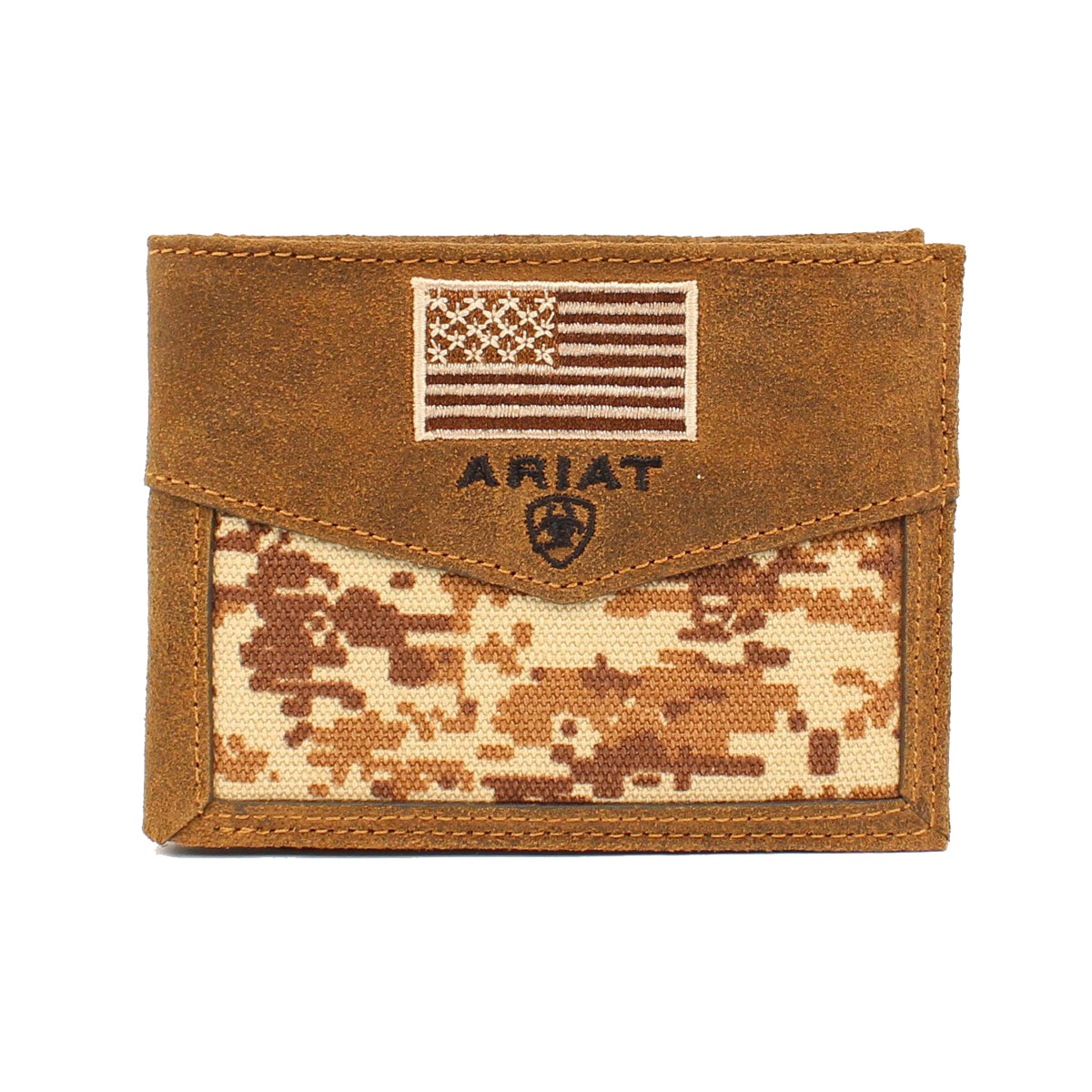 Ariat Medium Brown Digital Camo Bifold