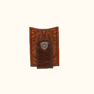 Ariat Card Case Money Clip Wallet