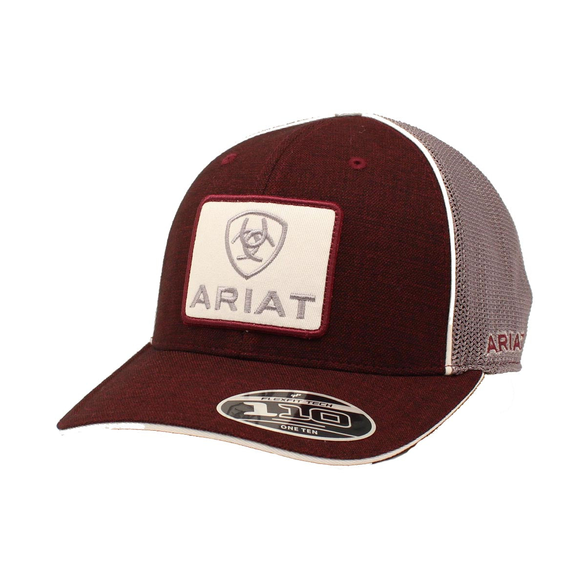 Logo Patch Burgandy Hat