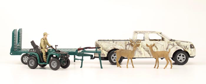 Camo Truck Hunting Play Set