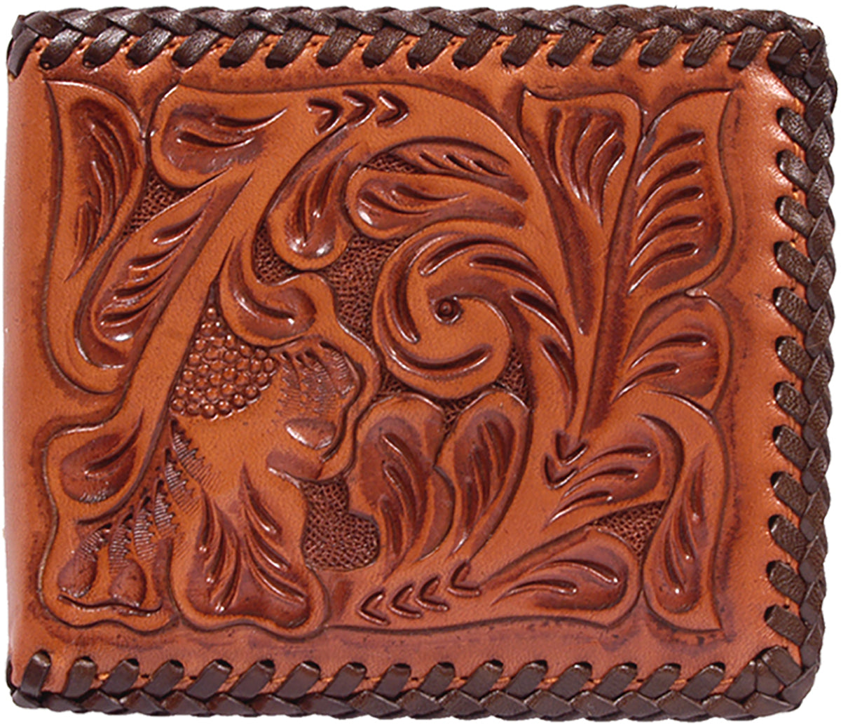 Natural Floral with Laced Edge