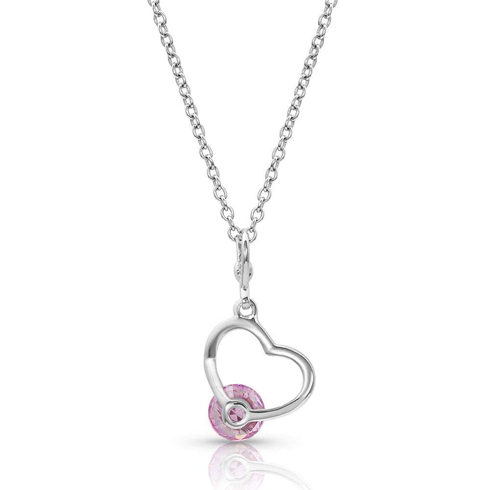 A Drop of Pink Heart