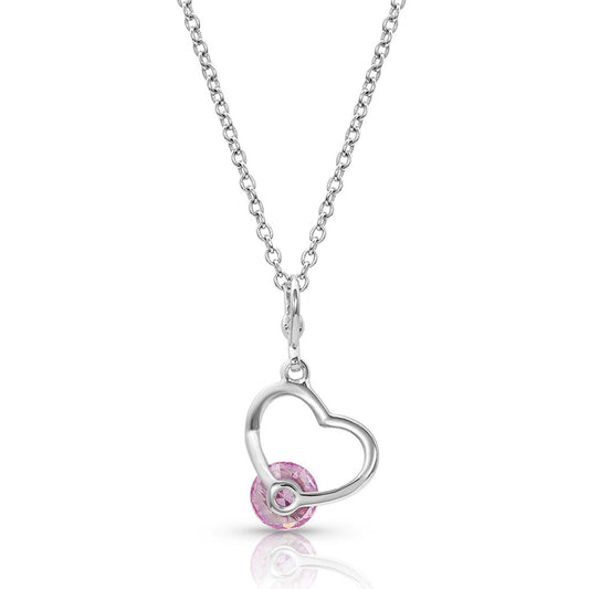 A Drop of Pink Heart