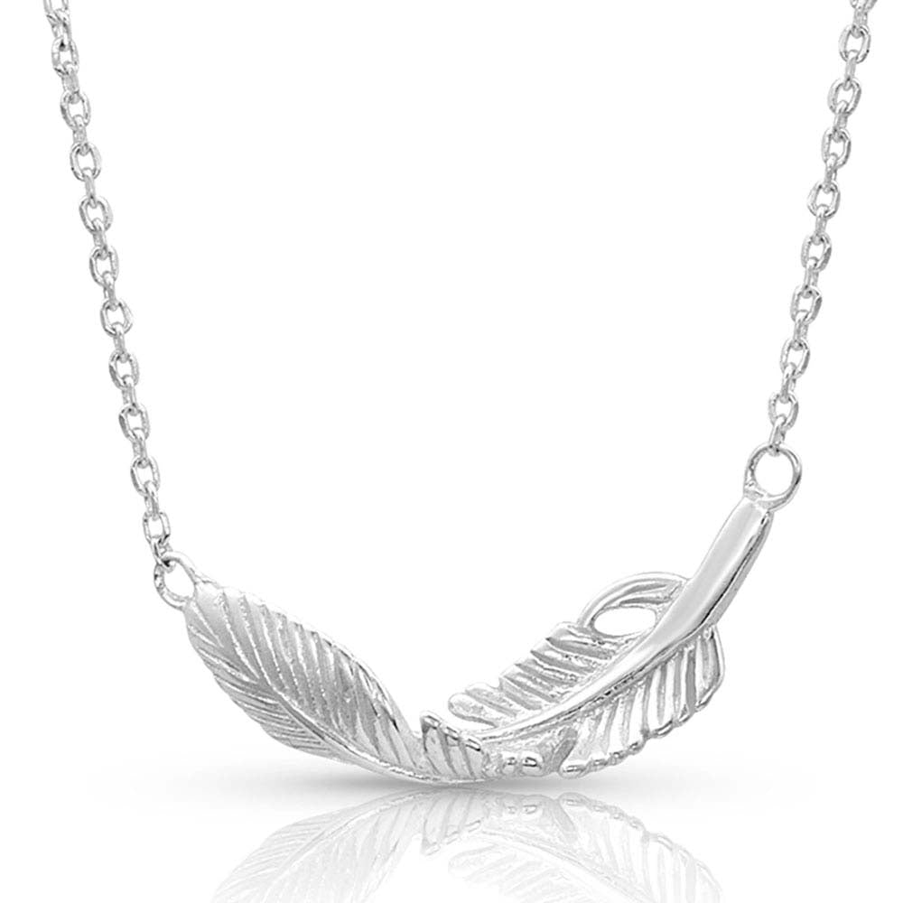 Turning Feather Pendant