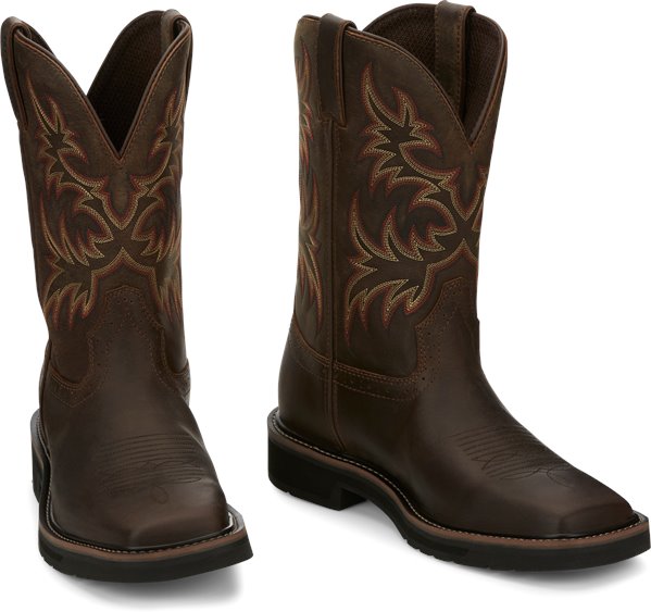 Justin Men's Driller Western Work Boot