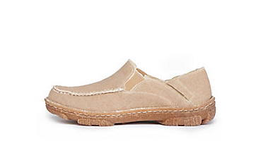 Tony Lama Women's Natural Canvas Slip-On