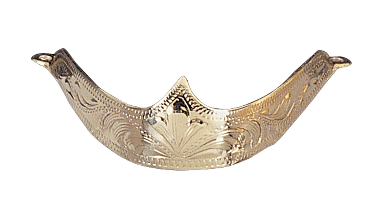 Hand Engraved Brass Toe Cap