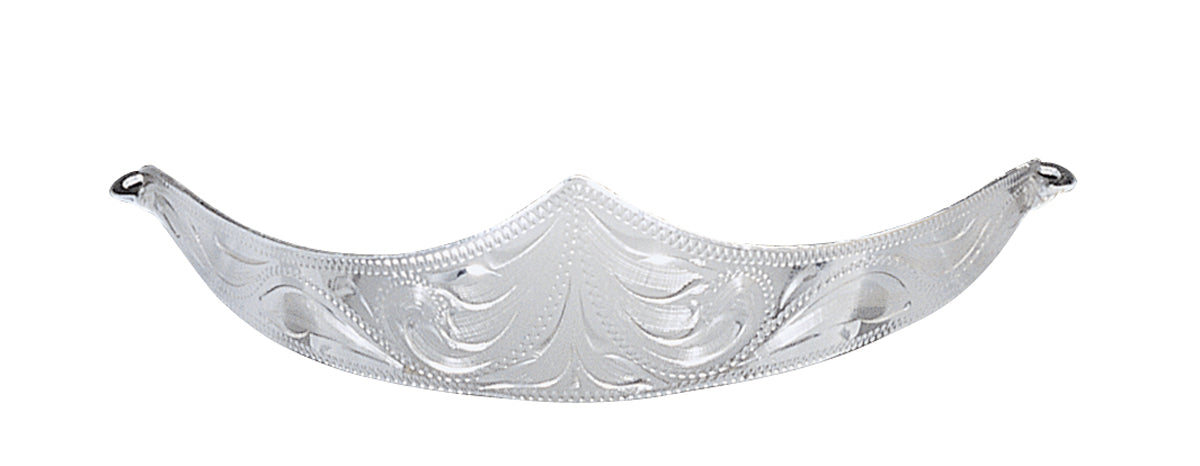 Silver Hand Engraved Toe Cap