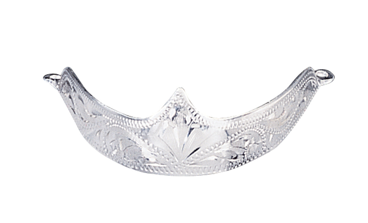 Western Boot Silver Hand Engraved