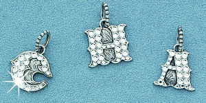 Western Alphabet Charm - F