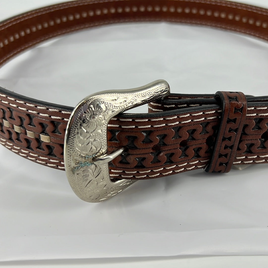 Hand-tooled Leather