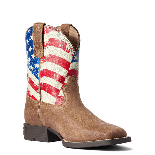Youth Stars and Stripes Western Boot