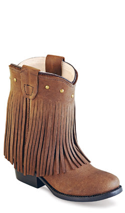 ToddlerLeather Western Boot
