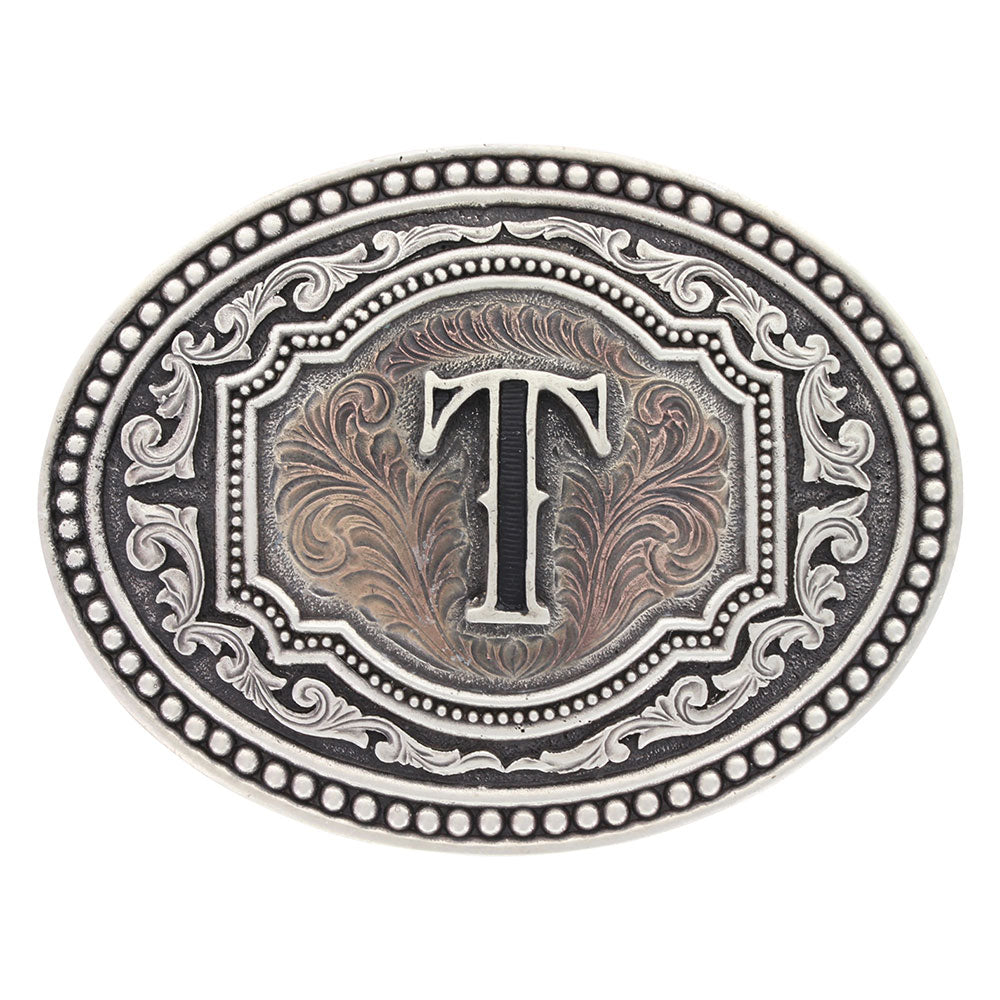 Attitude Two Tone T Initial Buckle