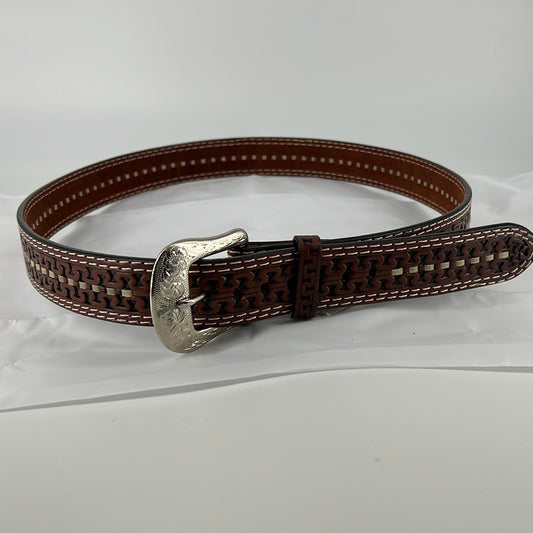Hand-tooled Leather