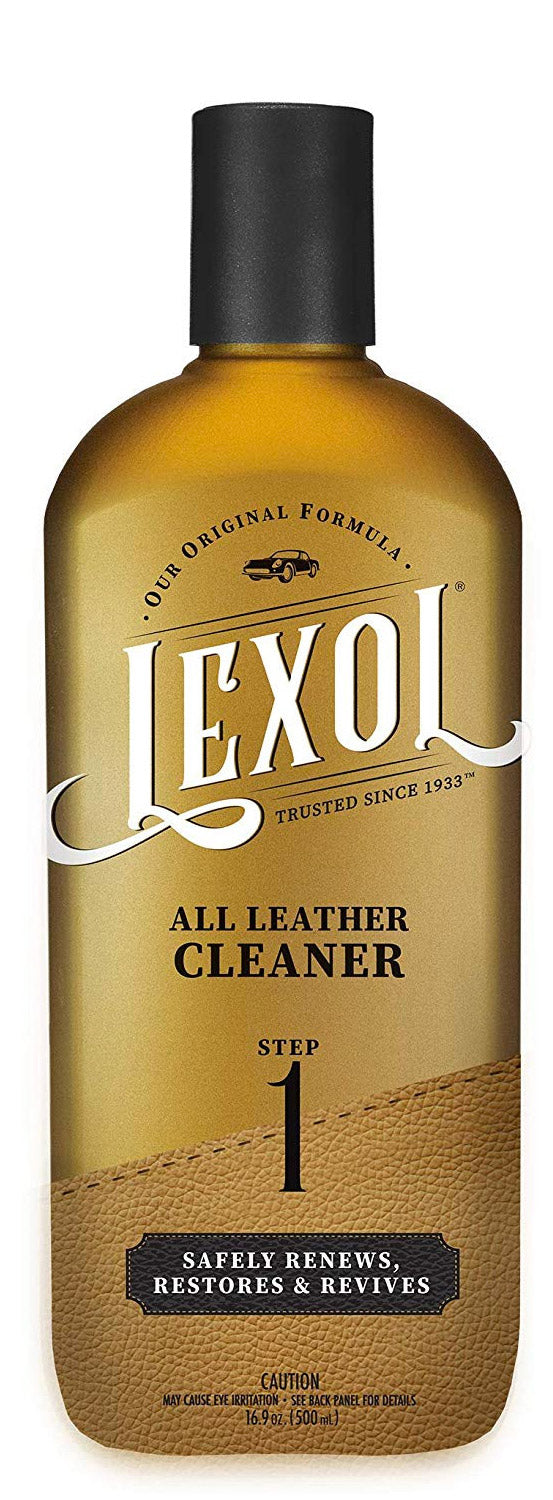 Lexol All Leather Cleaner Step 1