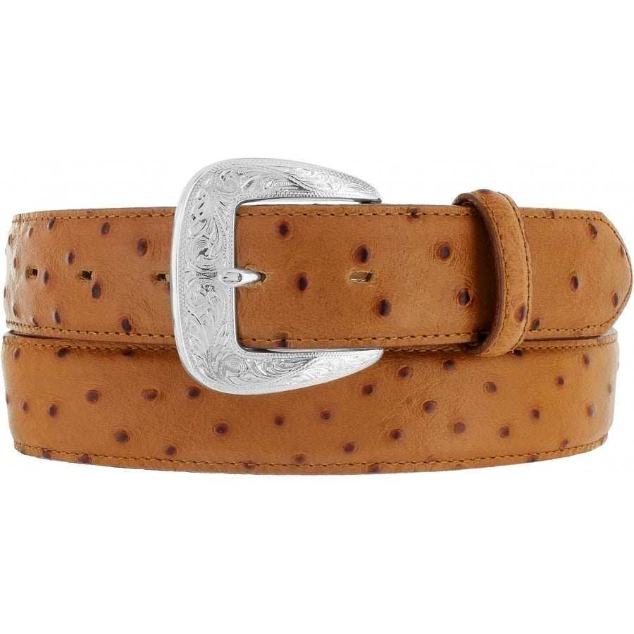 Ostrich Print Belt